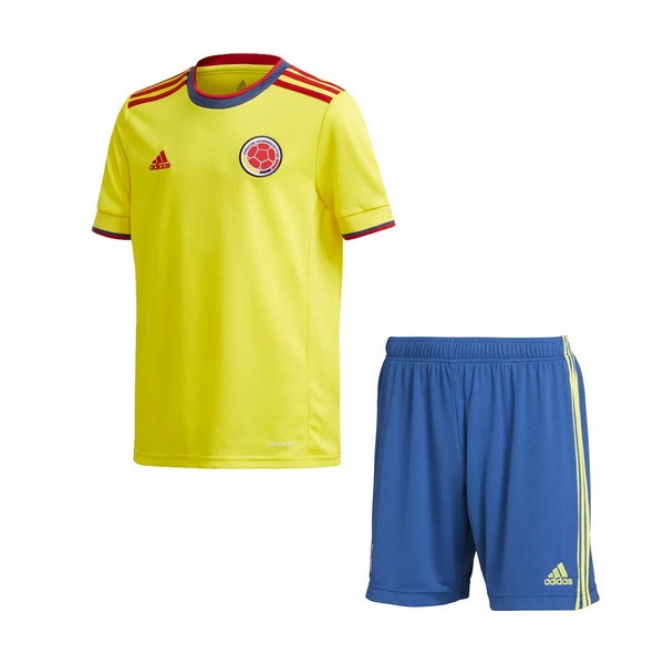 Trikot Columbia Heim Kinder 2021 Gelb Fussballtrikots Günstig